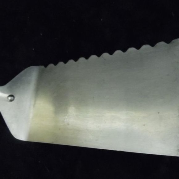 LAST MARKDOWN MID CENTURY WALNUT VERNA JAPAN  ADVERTISING STAINLESS STEEL - Picture 7 of 9